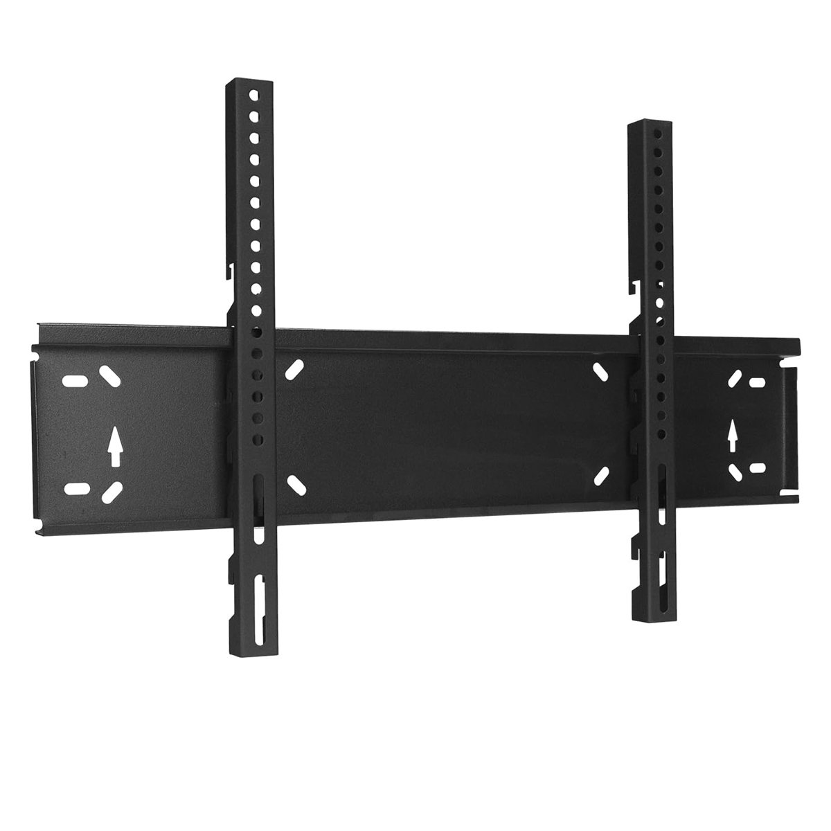 TvtechPlus Televizyon Duvar Askı Aparatı, 40"-85" inç (102-216cm) VESA 400x400-600x400-600x500-700x500 max 50kg/110LBS-Kilitli Sistem-Sarsılmaz-Depreme karşı-Çocuk kilitli - Kavisli/Curved