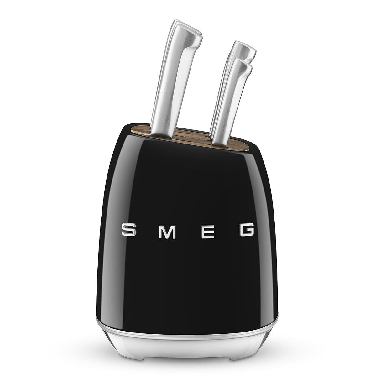 SMEG 50's Style KBSF02 Siyah Standlı Bıçak Seti