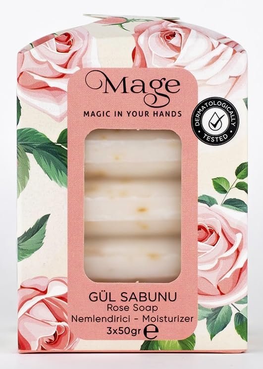 GÜL SABUNU 3'LÜ
