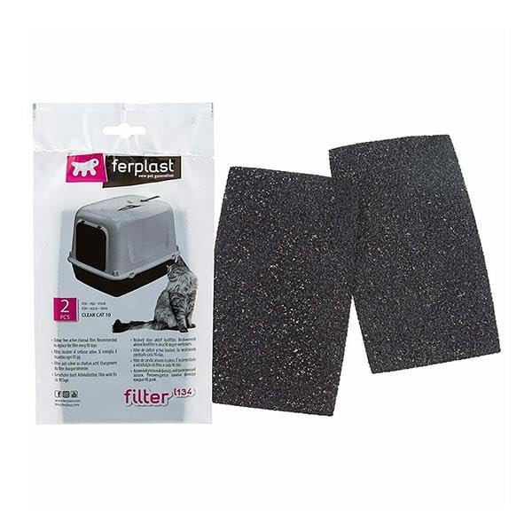 Ferplast L134 Clear Cat 10 Kedi Tuvaleti Yedek Kartuşu 2 Adet