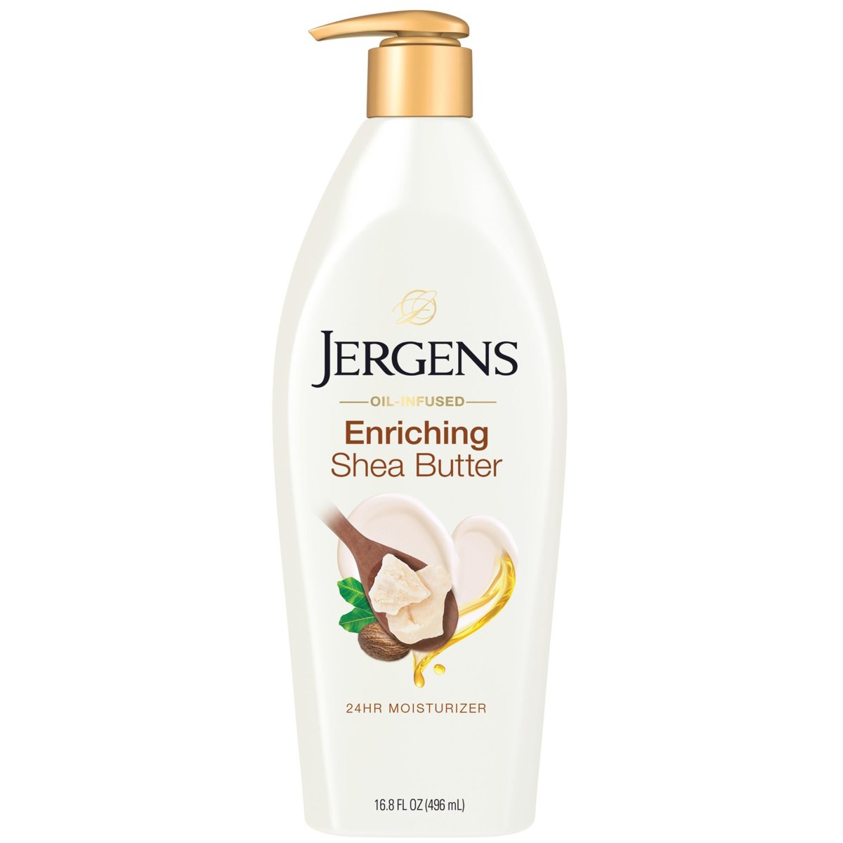 Jergens -"Jergens Shea Yağı 497 ML Pompa (Vücut Bakımı; Nemlendirici)"