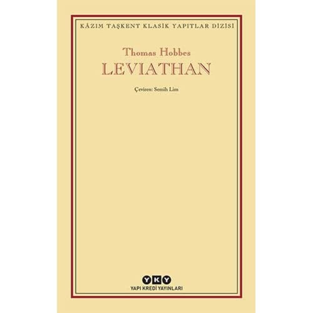 Leviathan: Bir Din ve Dünya Devletinin İçeriği, Biçimi ve Kudreti