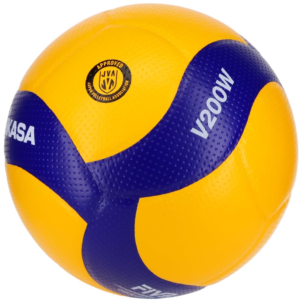 Mikasa Sports üniseks yetişkin V200w voleybol,yellow,Einheitsgröße