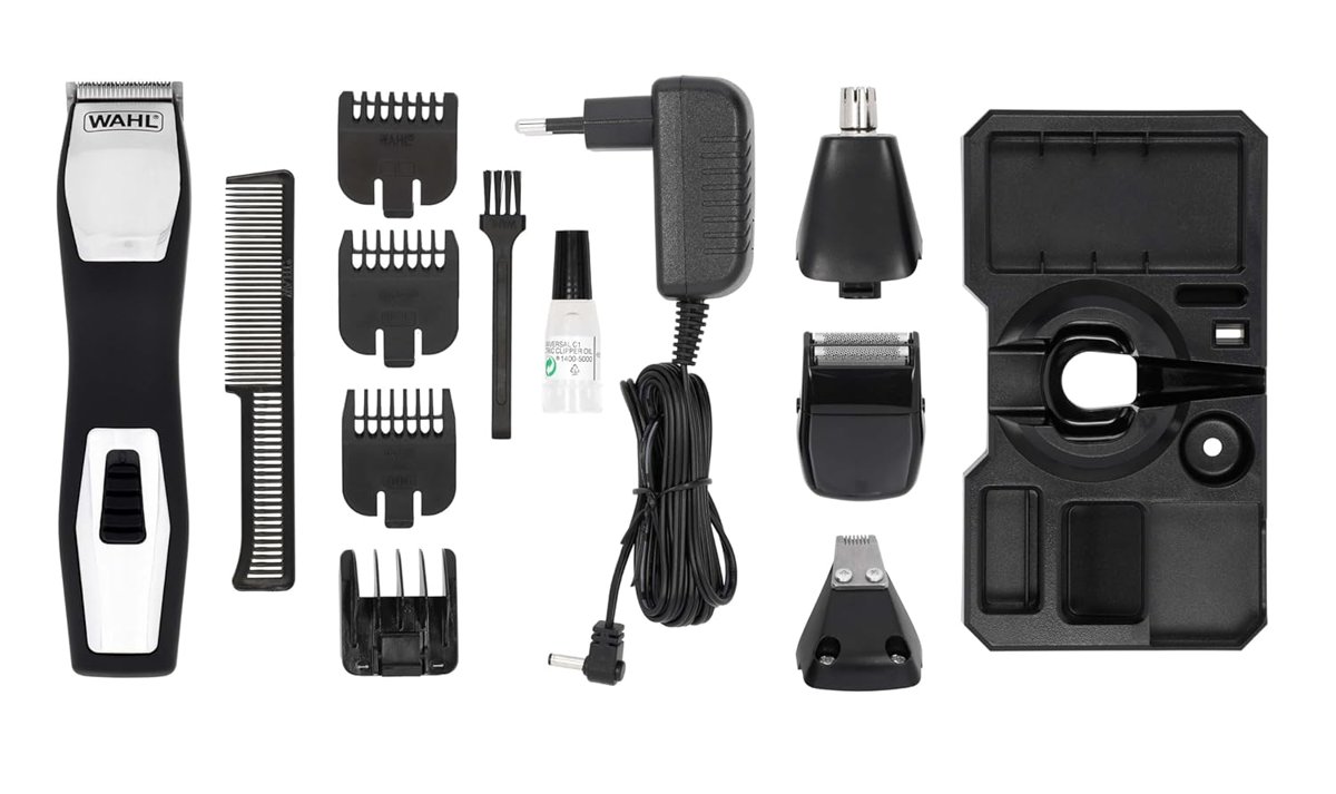 Wahl 09855-1216 GroomsMan Pro & Erkek Bakım Kiti