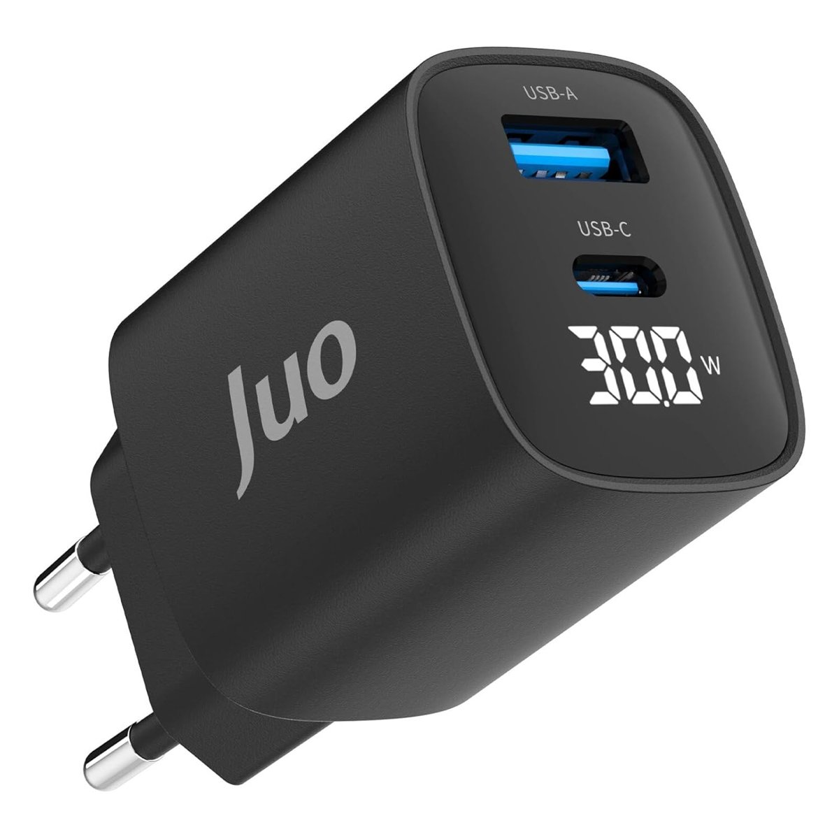 Bix ZH-2U41T 25W PD 3.0 Type-C & USB-A Çift Bağlantı Noktalı Hızlı Şarj Adaptörü, Huawei, iPhone 15/14/13/12/Pro Max, iPad Air/Pro ve Daha Fazlası ile Uyumlu