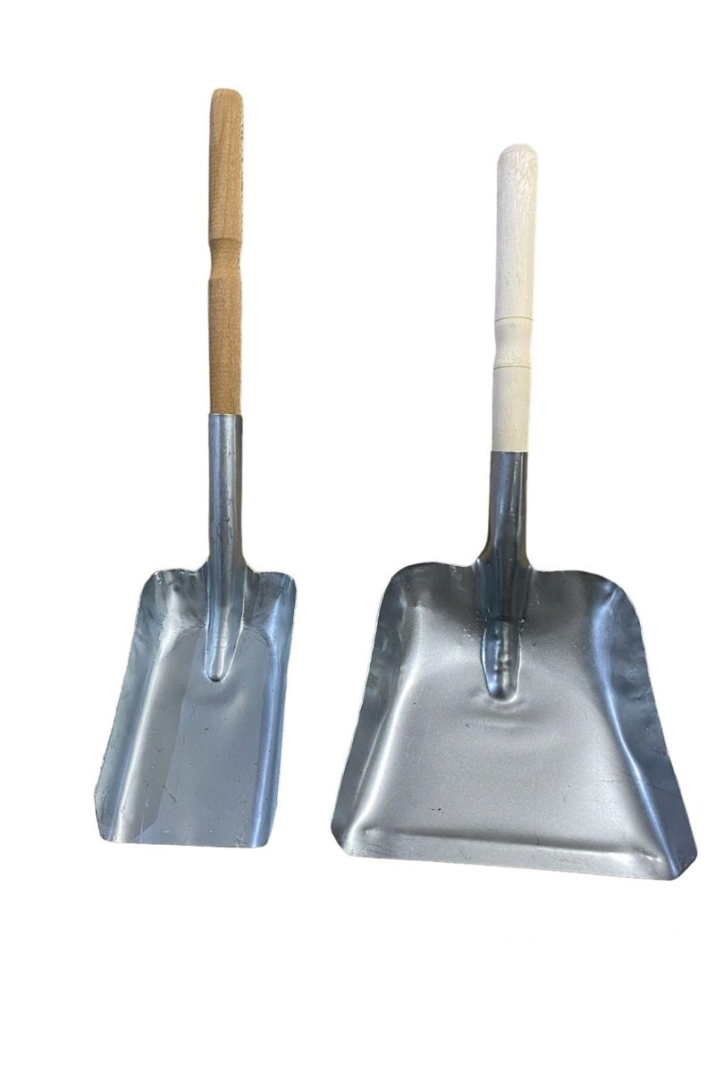 Mobilreyon Ikili Kürek Set, Mangal Soba Şömine Kömür Köz Kürekleri, 2 Adet Kürek (Küçük+Büyük)