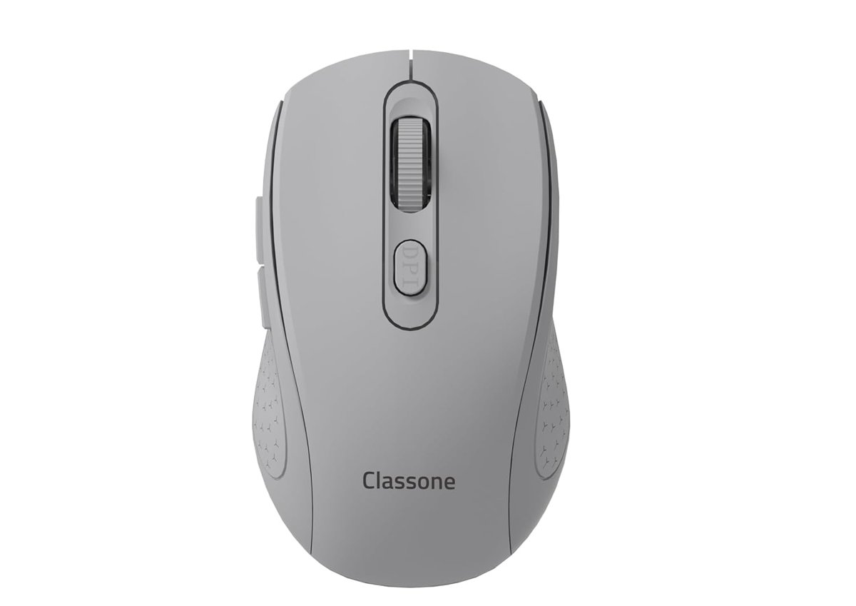 Classone WM504 2.4 Ghz Şarj Edilebilir Kablosuz Mouse -Gri