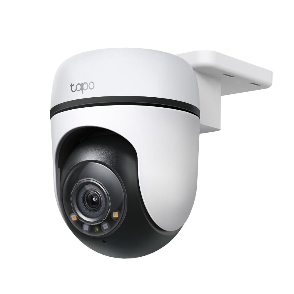Tapo C510W, 2K Dış Mekan Wi-Fi Güvenlik Kamerası, Hareket Tespit/Takibi, 360°, IP65 Su Geçirmez, Renkli Gece Görüşü, Çift Yönlü Ses, Bulut/Yerel Depolama, Sesli ve Işıklı Alarm