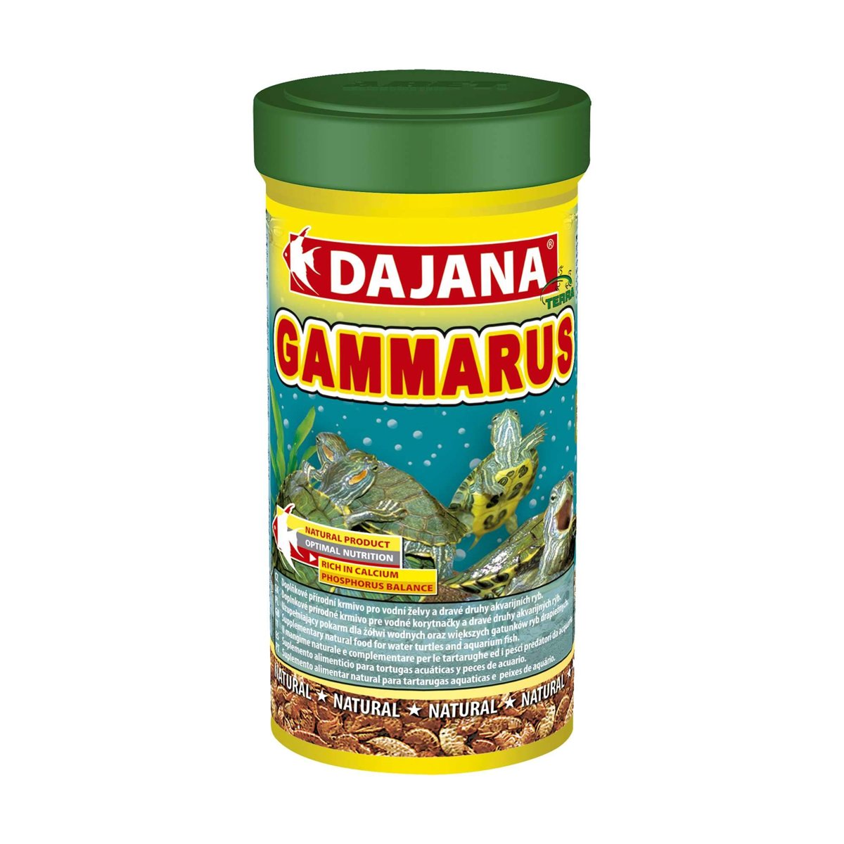 Dajana Gammarus Sürüngen ve Kaplumbağa Yemi 250 Ml 25 Gr