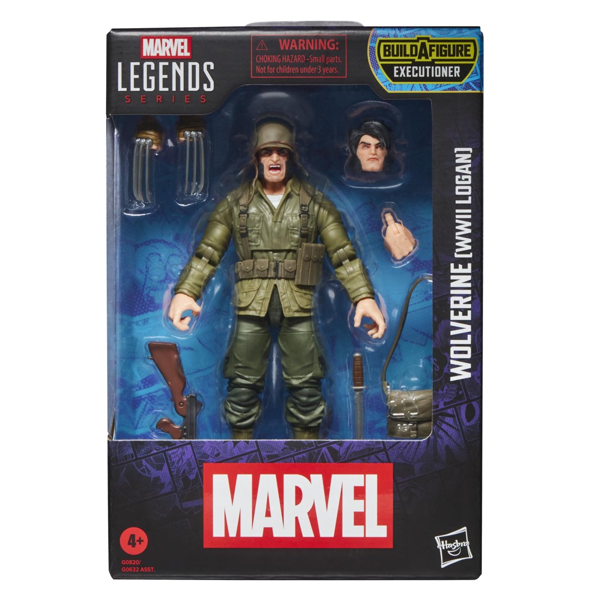 Marvel Legends Serisi Wolverine (İkinci Dünya Savaşı Logan), X-Men Comics Koleksiyon 15,5 cm Ölçekli