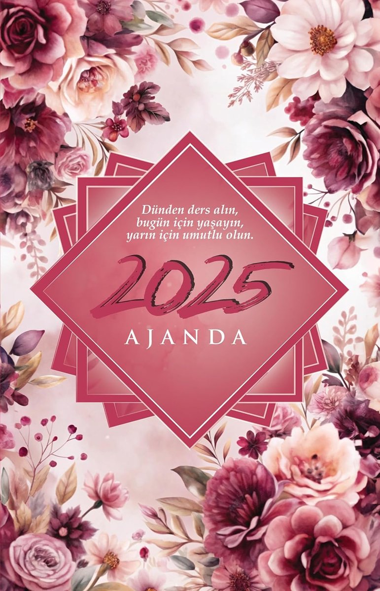 Mor Kelebek 2025 Ajanda - Pembe Düşler