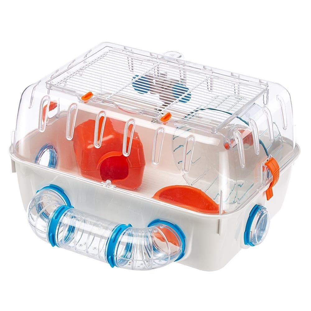 Ferplast 57923499 Hamster Kafesi 40,5 x 29,5 x Y 22,5 cm Beyaz, 1