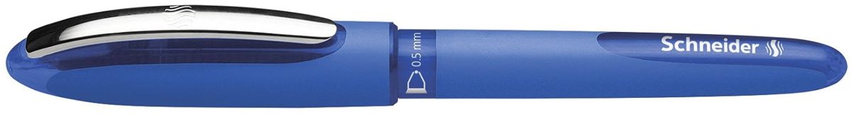 Schneider alıcının dönerbaşlı kalem One Hybrid C 03, Hybrid-Konusspitze 0,5 mm Mavi