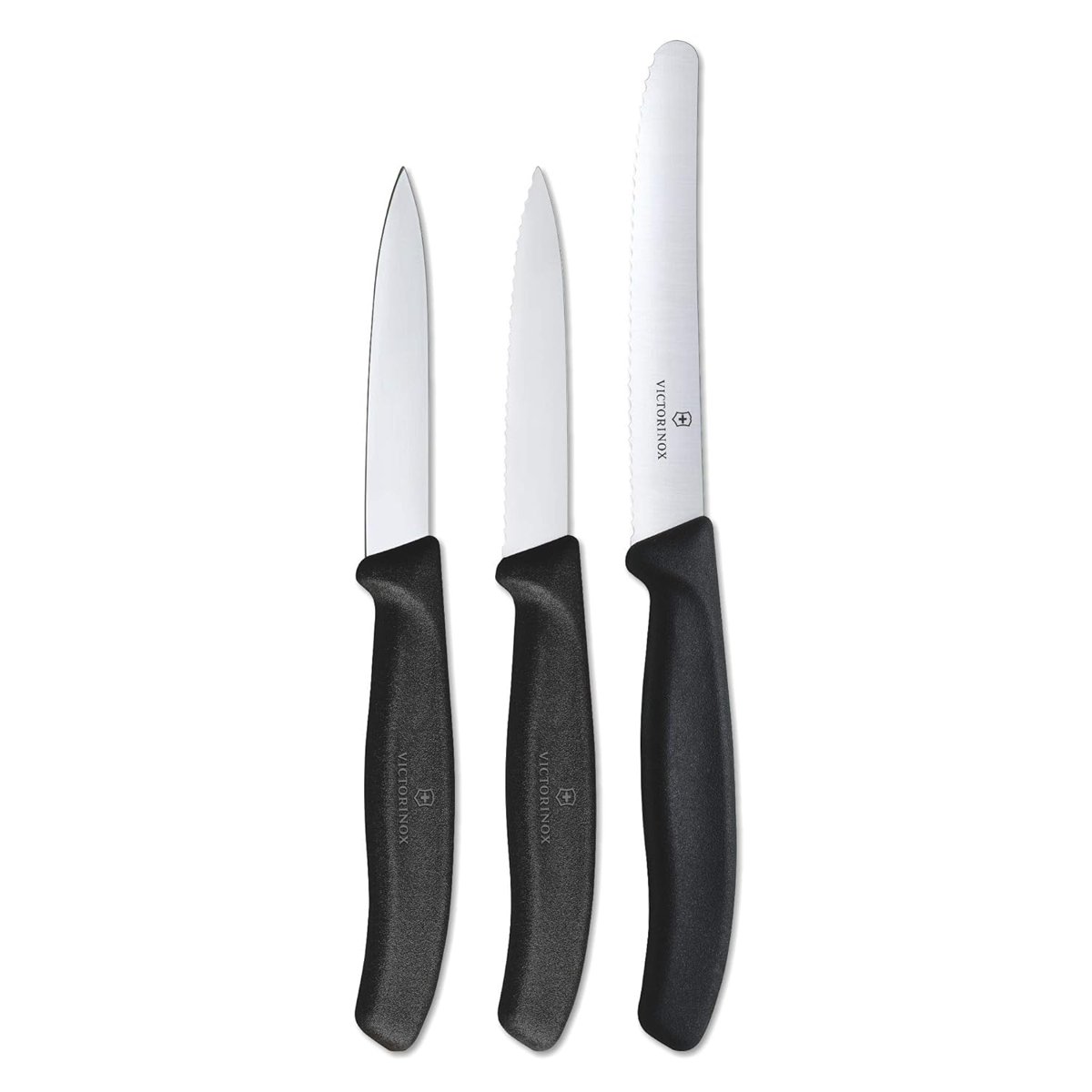 Victorinox 6.7113.3 Siyah Bıçak Seti, 3 Parça