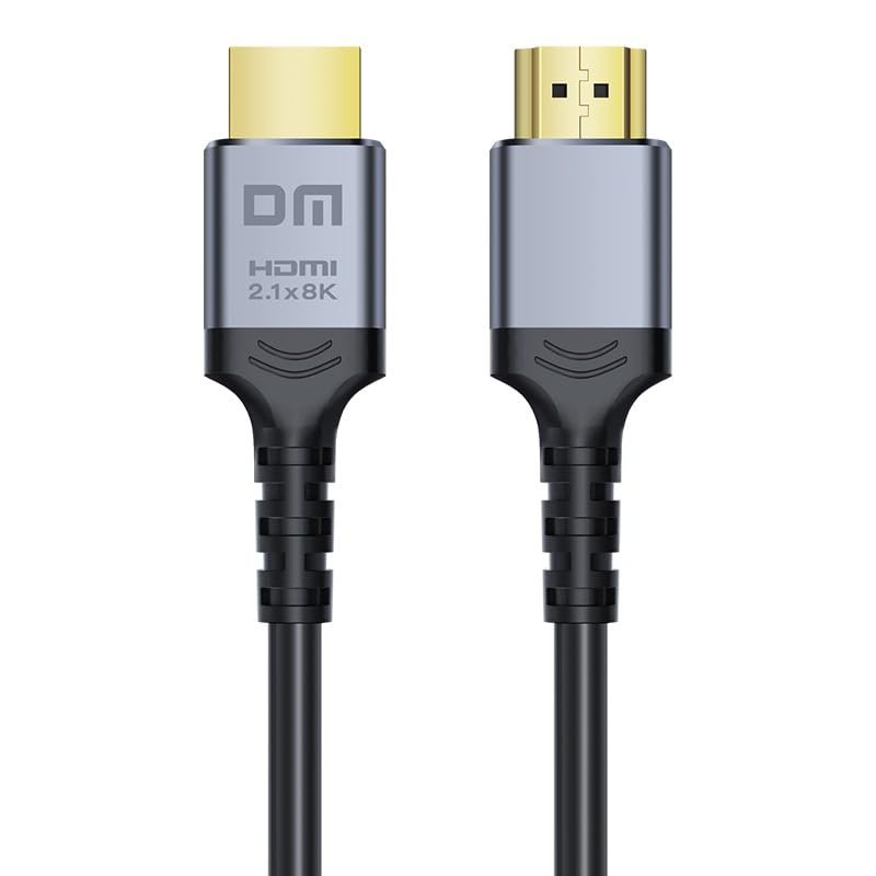 DM HI001S 8K/60Hz 4K/144Hz HDMI 2.1 HDR Görüntü ve Ses Aktarım Kablosu 1.5 Metre