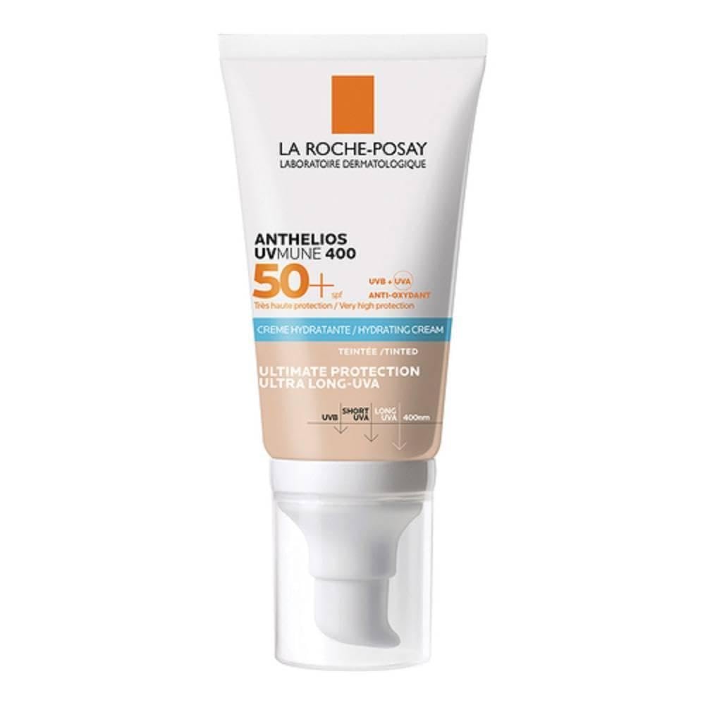 Anthelios Uvmune SPF+50 Hassas Ciltler İçin Yüksek Korumalı Renkli Yüz Güneş Kremi