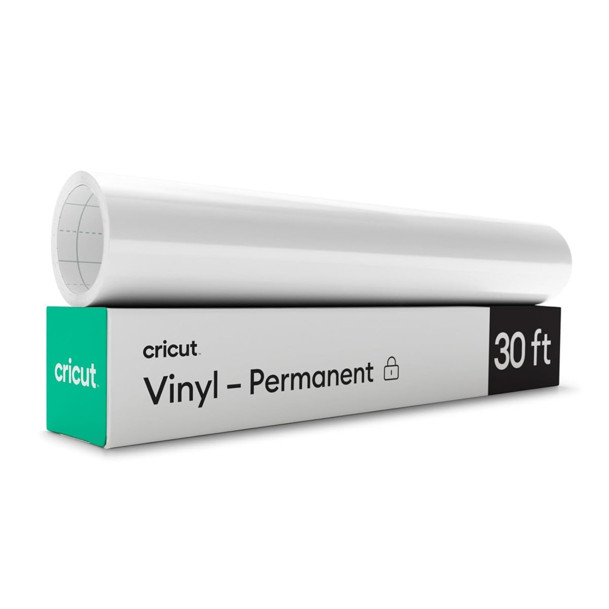 Cricut 2006840 Premium Kalıcı Vinil, Beyaz, 12" x 360"