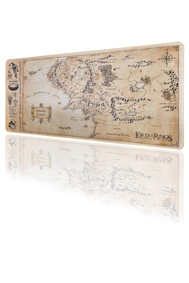 LOTR Yüzüklerin Efendisi Oyun Gaming Klavye Mouse Pad 80x40 cm