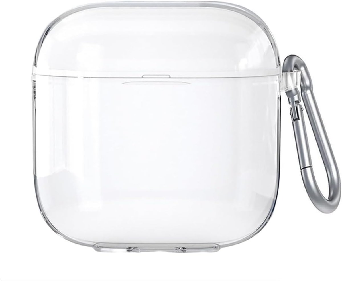 Rongep Huawei FreeBuds SE 3 için Şeffaf Kulaklık Kılıfı 360° Kasa Koruyucu TPU Kılıf Darbeye Çizilmeye ve Sararmaya Karşı Dirençli Freebuds se 3 Kılıfı Taşıma Askılı Freebuds SE3 Koruma (Şeffaf)