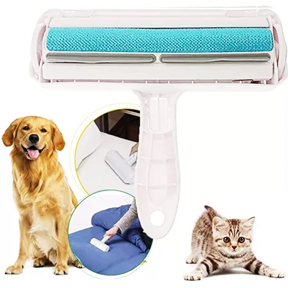 Mobee Enfein Kedi Köpek sürgülü Tüy Toplayıcı Hazneli 2 Yönlü Kıyafet koltuk Halı Yatak Kıl Toz Tüy