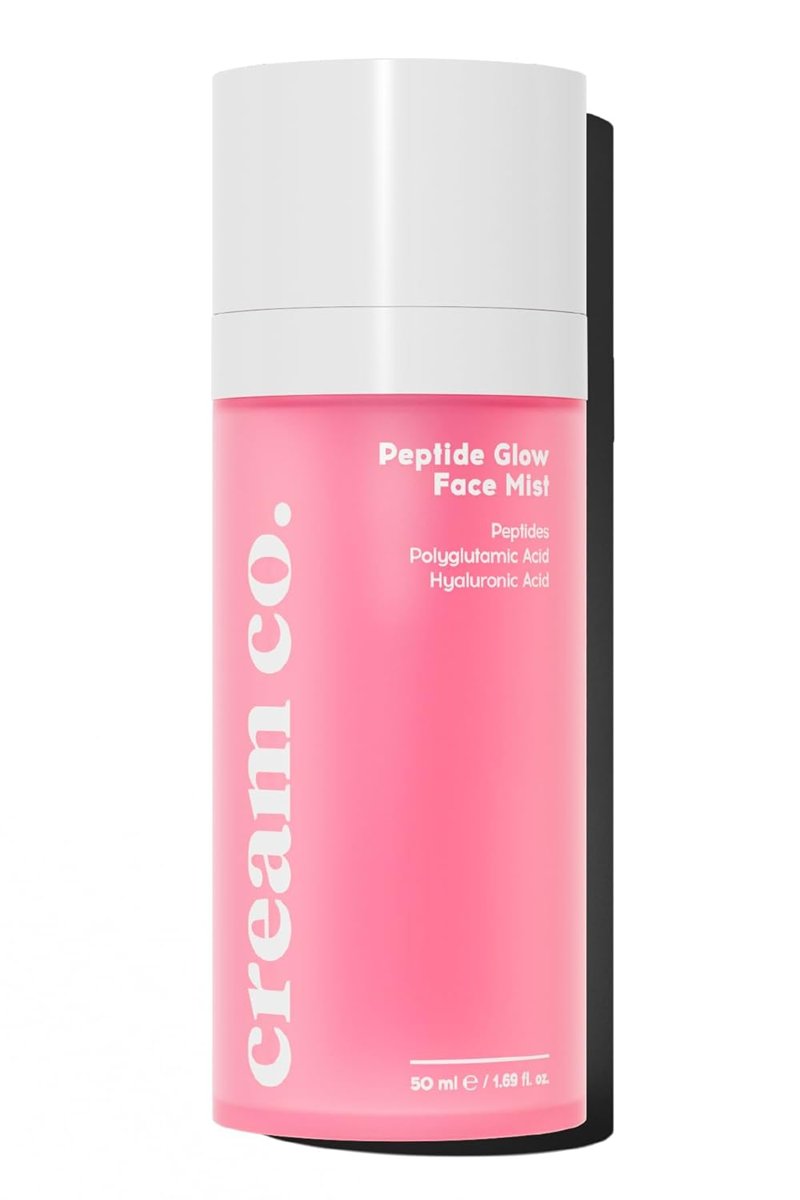 Cream Co. Nemlendirici Aydınlatıcı Yüz Spreyi, Peptit Face Mist, Ektoin Hyaluronik Asit, Tüm Cilt Tipleri, 50 ML