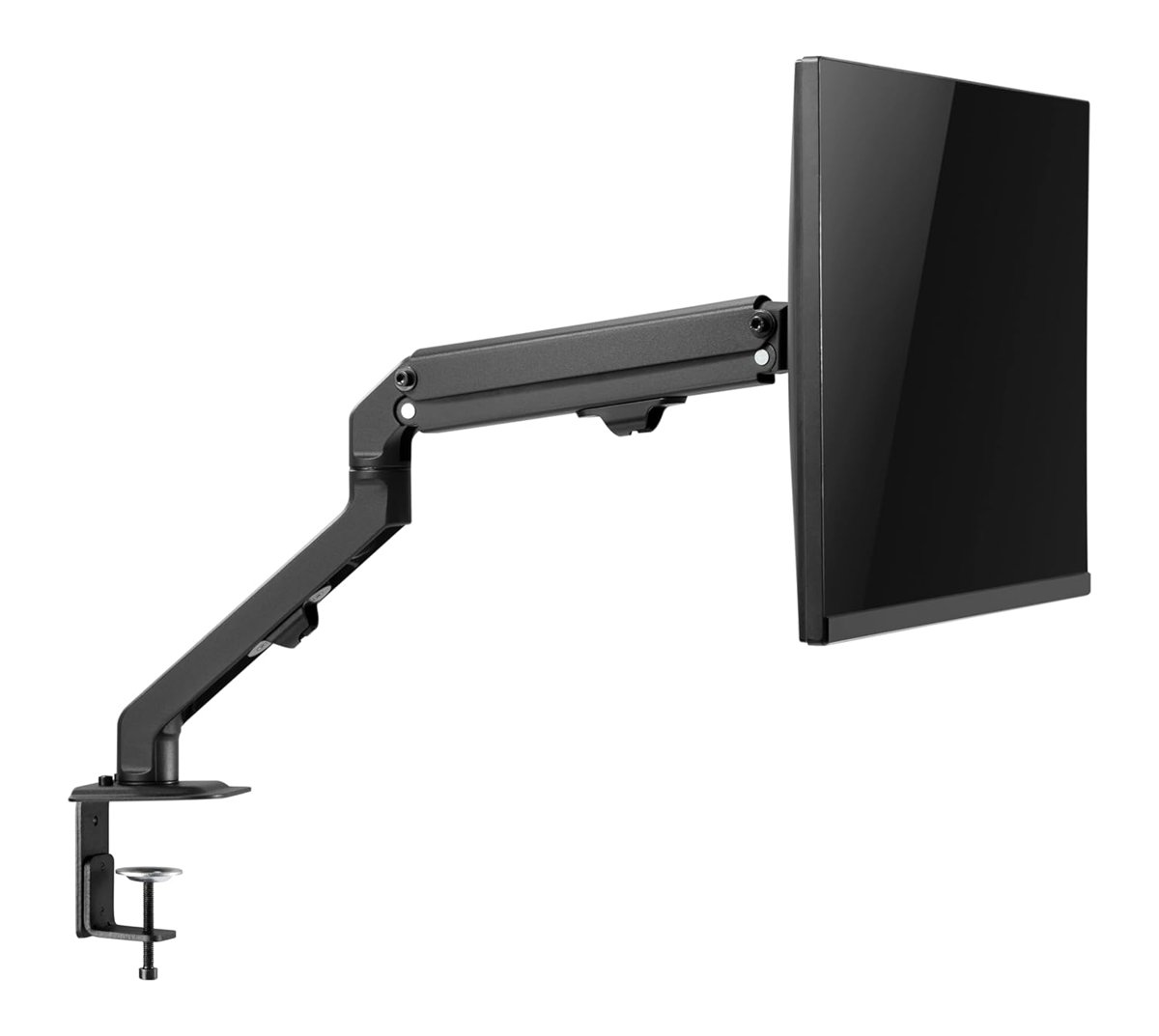 TWISTED MINDS TM-45-C06 MEKANİK AMORTİSÖR DÜZ/KAVİSLİ EKRAN 17"- 27" MAX 7KG TEK MONİTÖR KOLU