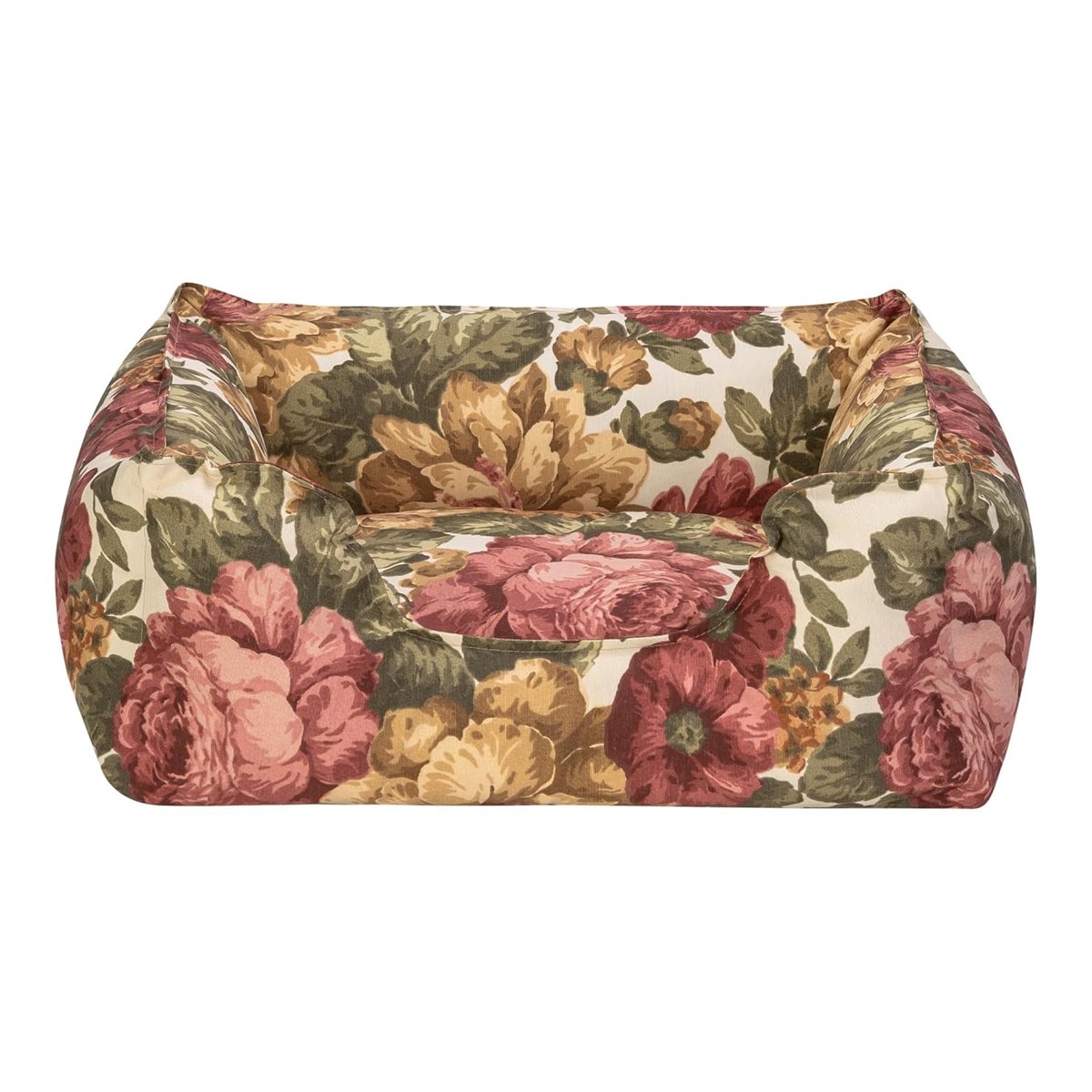 Pet Comfort Alpha Merta Gül Desenli Kedi ve Köpek Yatağı S 50x60cm