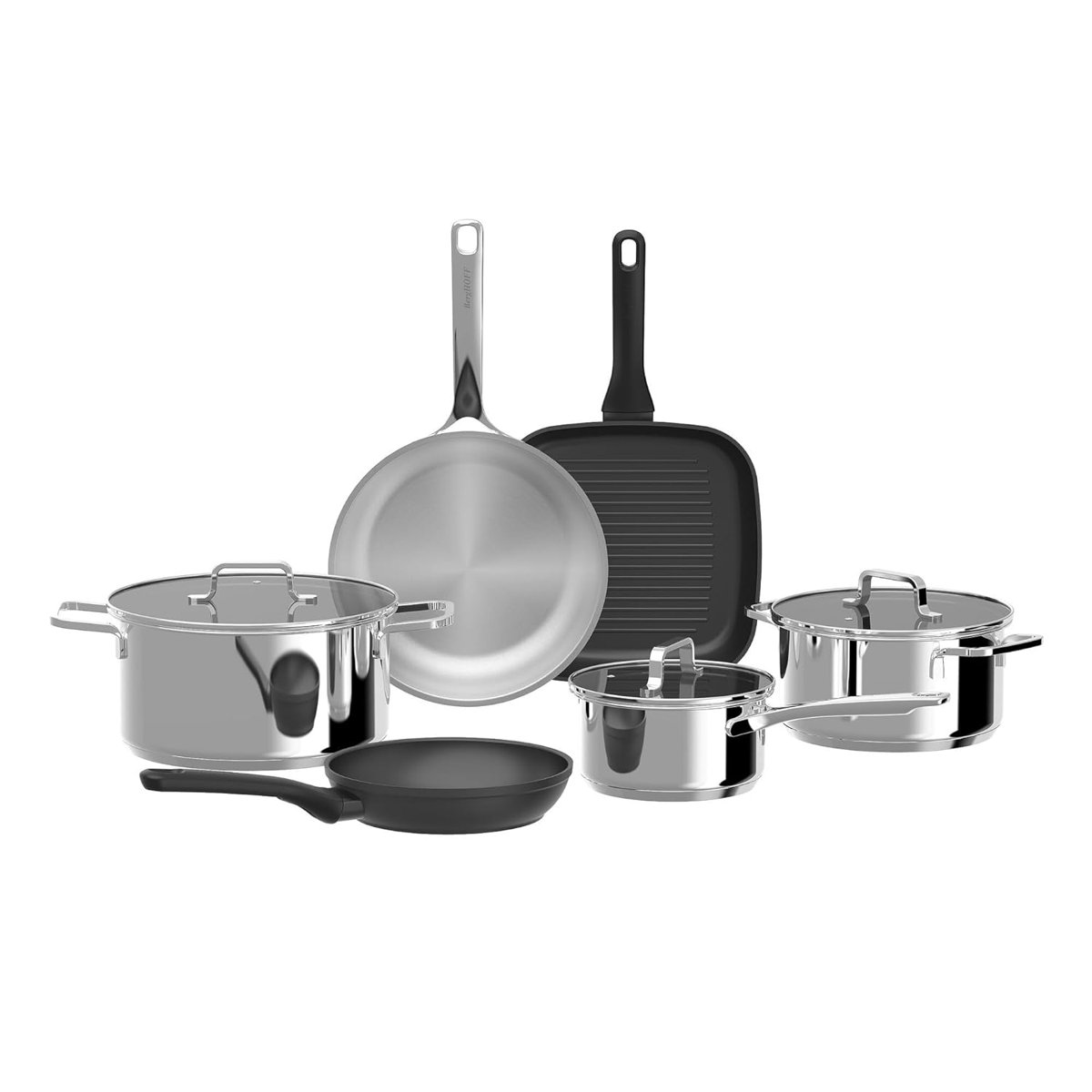 Berghoff DINA Helix 9 parçalı Tencere Seti