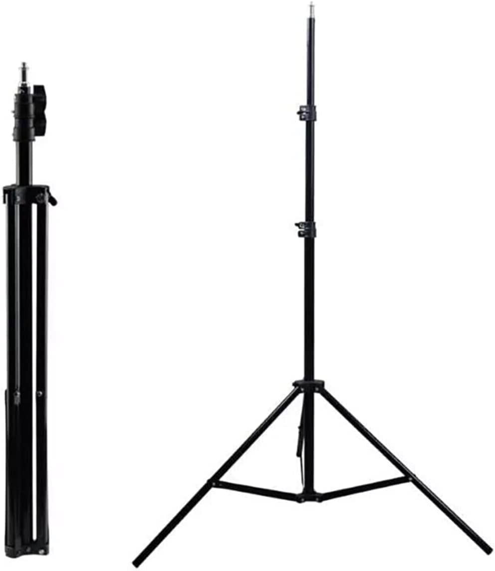 Coverzone Tripod Kamera Işık Ayağı Fotoğraf Makinesi Monopod 50 cm-200 cm Açılabilir Katlanabilir Tripod Yayıncı Vlog Youtuber Işık Tripod Ayağı