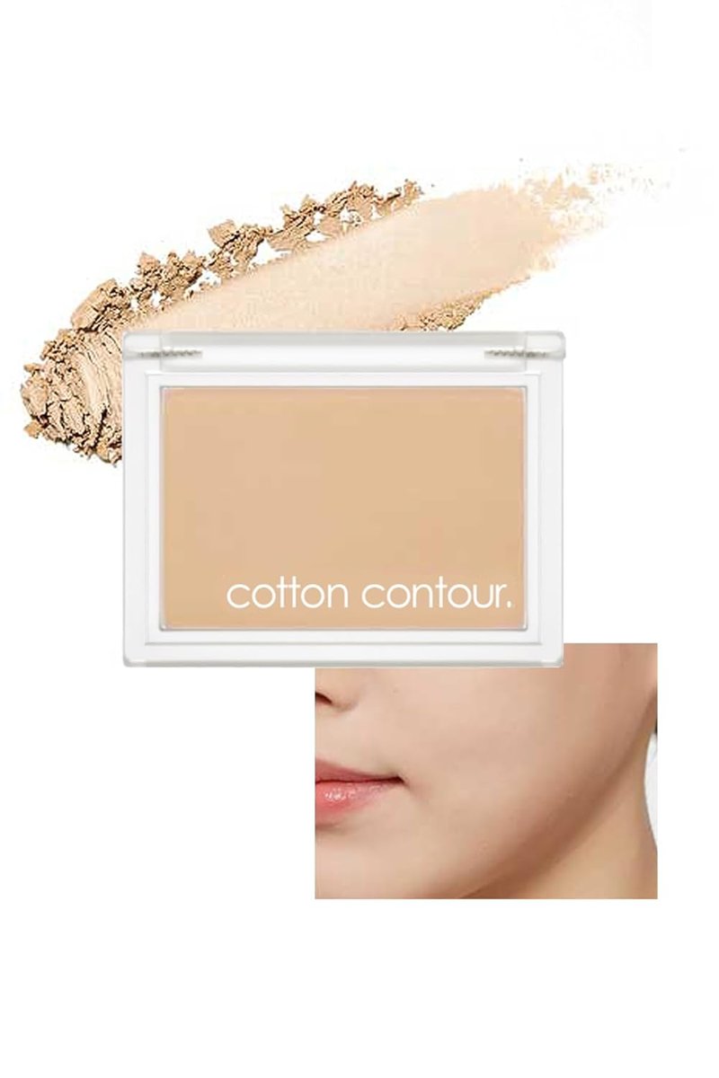MISSHA Yumuşak Dokulu Kolay Uygulanabilen Kontür Cotton Contour (Baked Bagel)