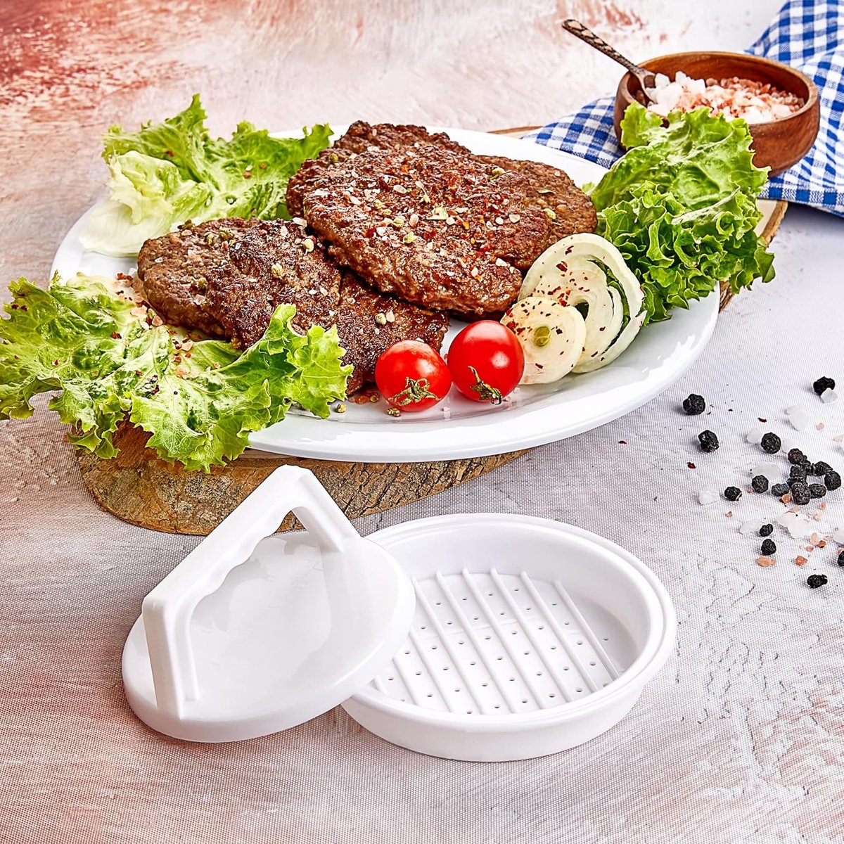 Lirazon Hamburger Köfte Presi 13 Cm Köfte Yapma Aparatı