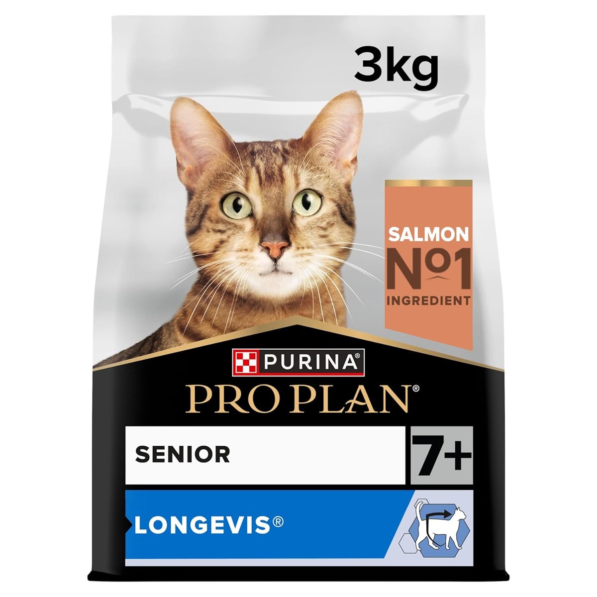 Pro Plan Original Senior Somonlu Kuru Kedi Maması 3 kg