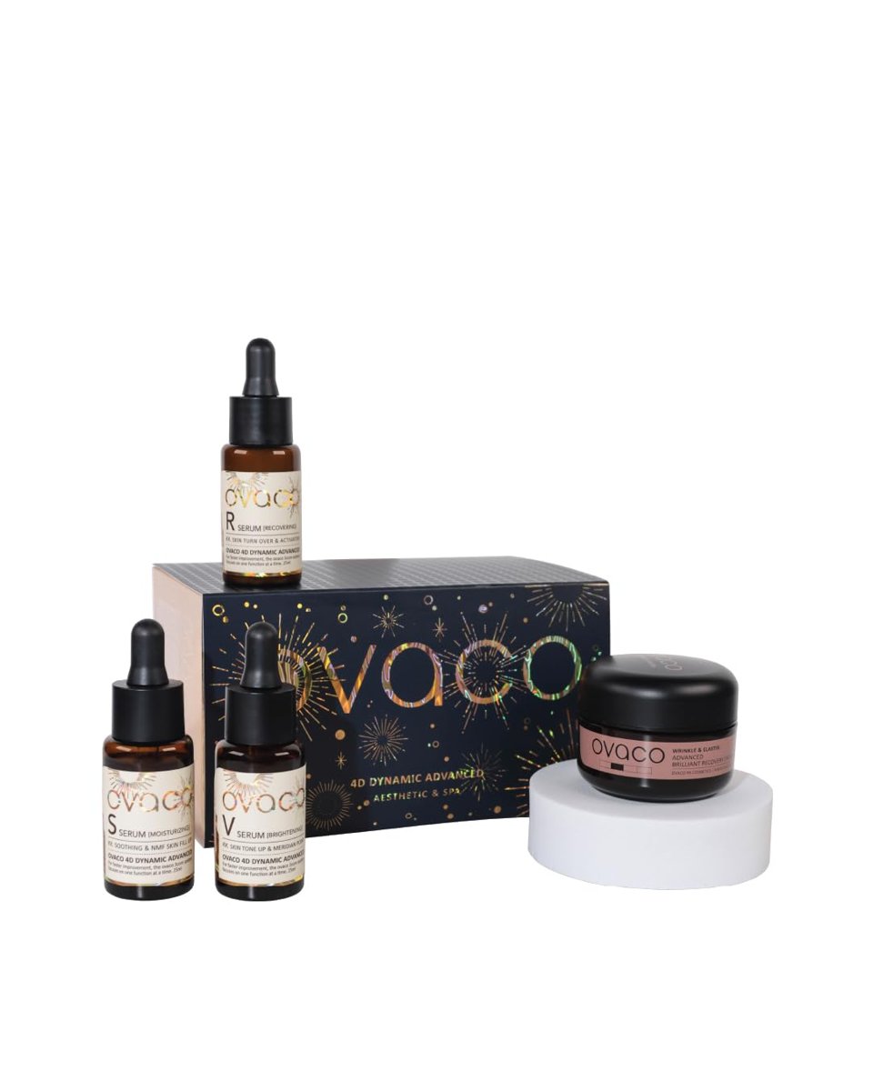 4D Dynamic Cilt Bakım Seti – Peptit, Squalane, Ginseng, Panthenol, Niacinamide B3 – Yaşlanma Karşıtı
