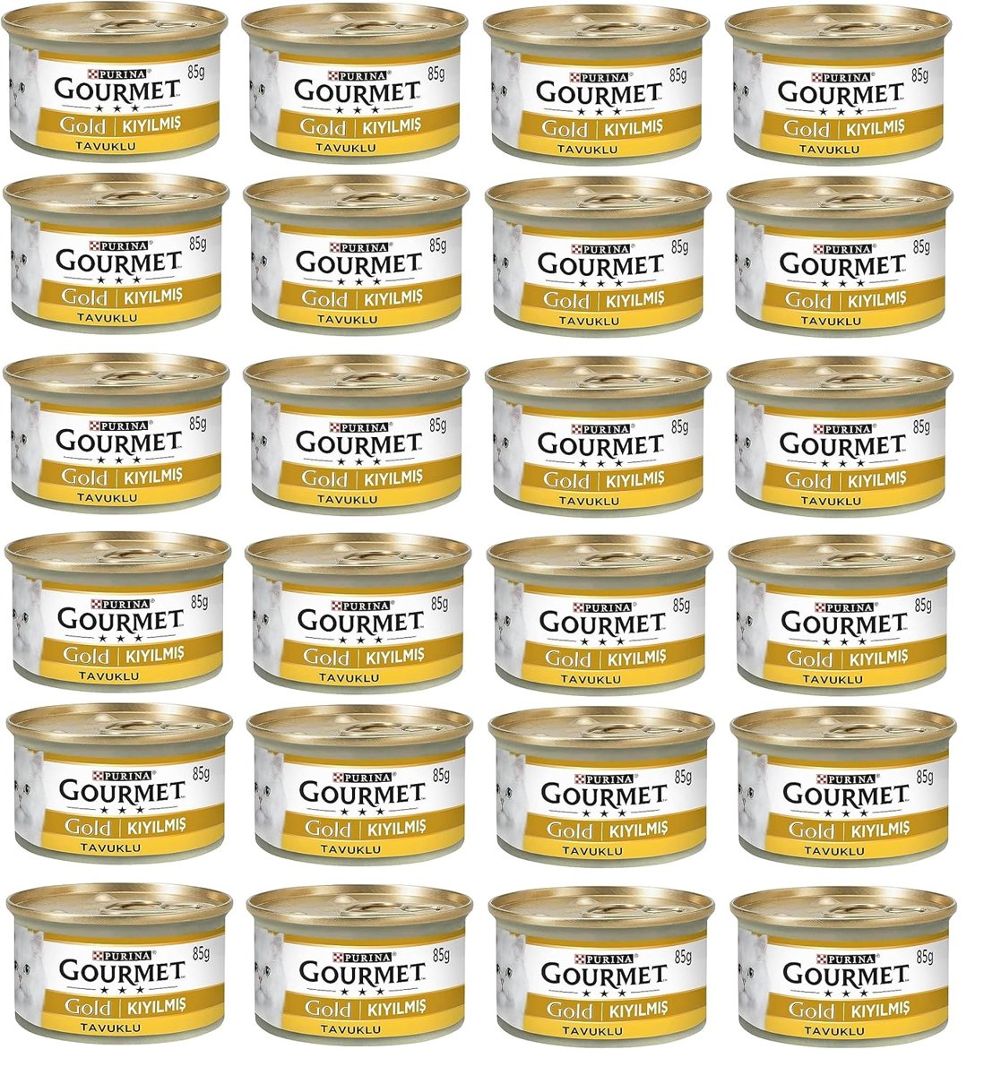 Gourmet Gold Kıyılmış Tavuklu Yaş Kedi Maması 85 gr x 24 Adet