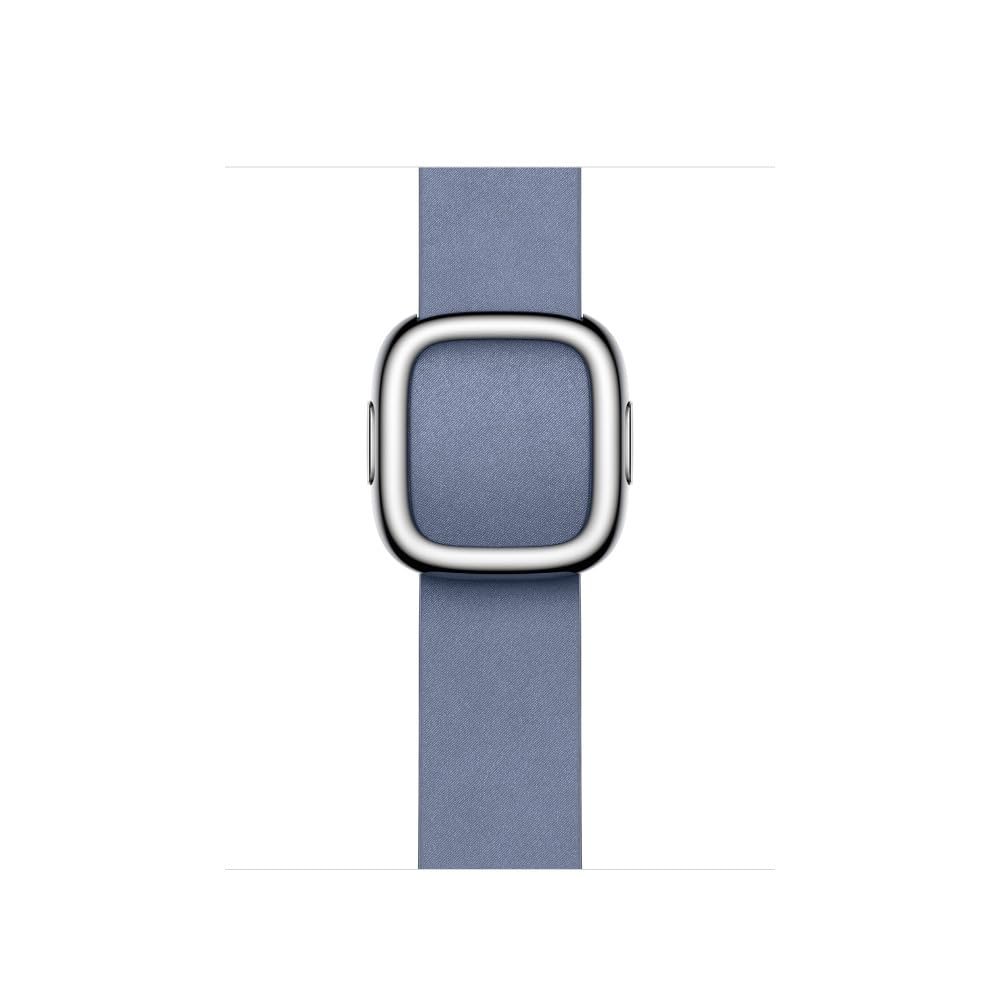 Apple Watch Band - Modern Tokalı Kayış - 41 mm - Lavanta Mavisi - Büyük Boy