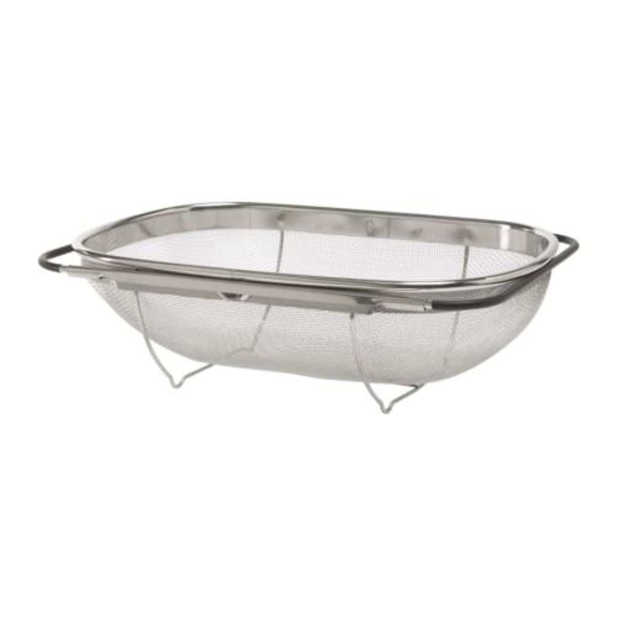 IKEA Idealisk – Colander, Stainless Steel, Black – 34 x 23 cm