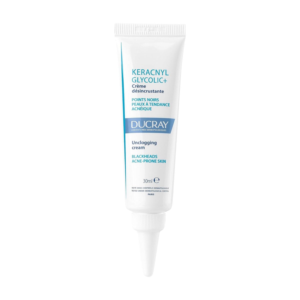 Ducray Keracnyl Glycolic+ Glikolik Asit İçeren Parlama ve Siyah Nokta Karşıtı Bakım Kremi 30 ml