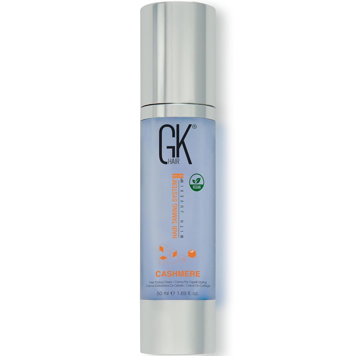 GK HAIR Global Keratin Kaşmir Saç Pürüzsüzleştirici Krem (50ml / 1.69 fl. Oz) | Sır Kabağı Saç Onarı
