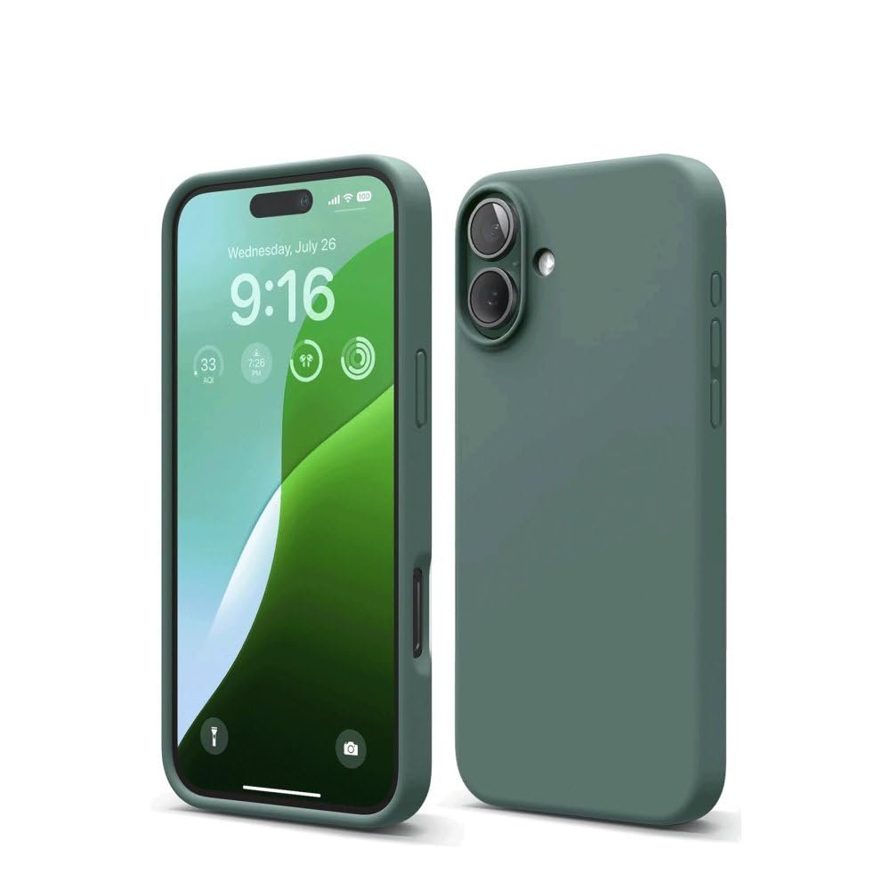 GGM GİYİM  AKSESUAR iPhone 16 ile Uyumlu İçi Kadife Dışı Mat Yapıya Sahip Koruma Sağlayan Lansman Si