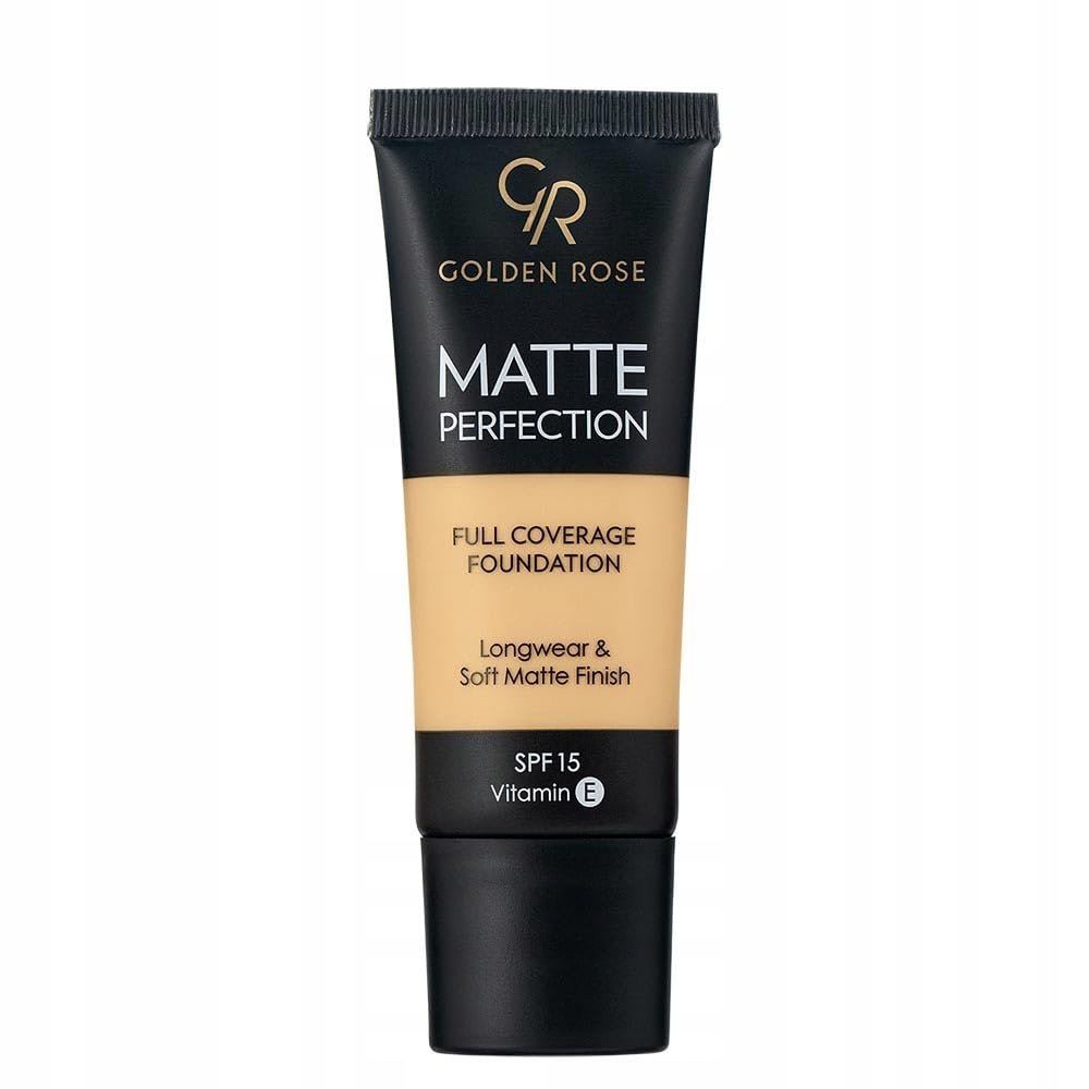 Golden Rose Matte Perfection Foundation - Warm 03 - Yoğun Kapatıcı Mat Fondöten