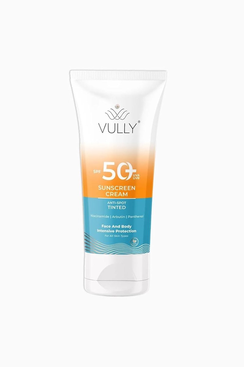 Vully Leke Karşıtı Cilt Tonu Eşitleyici Renkli Kapatıcı Etkili Yüksek Koruyucu Spf+50 Güneş Kremi 50 ml