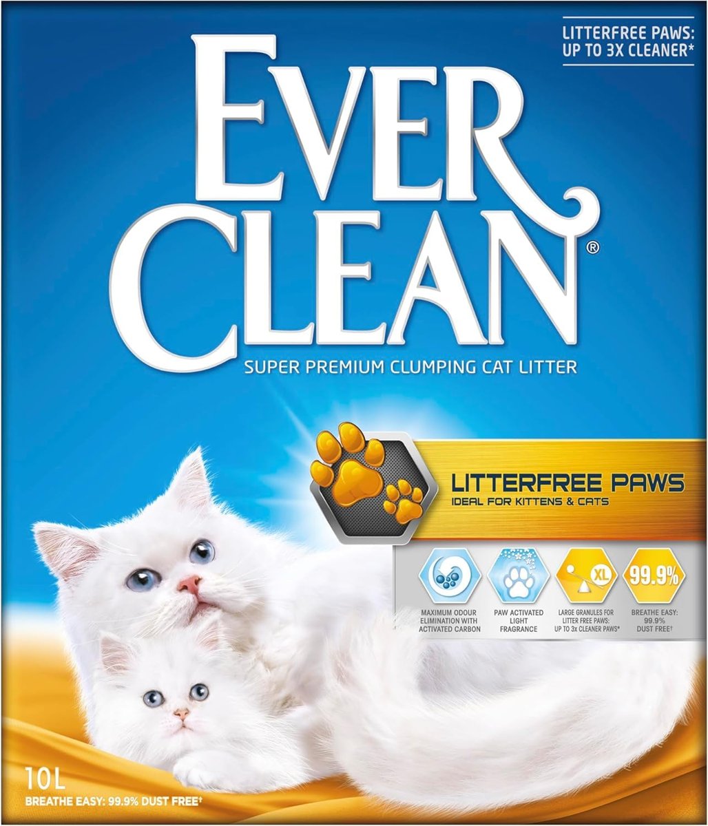 Ever Clean Litterfree Paws Esanslı Kedi Kumu - Tozsuz Formül 10 Lt