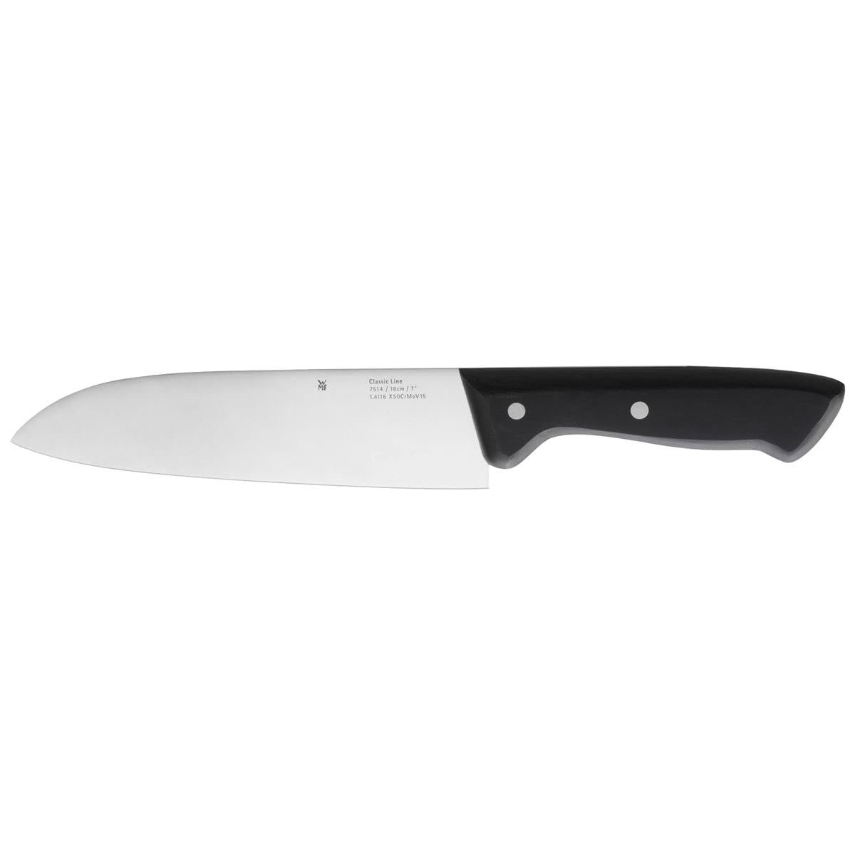 WMF Classic Line Santoku Bıçağı, 31,5 cm, 18 cm Bıçak Ağzı, Özel Bıçak Çeliği, Ergonomik Plastik Sap
