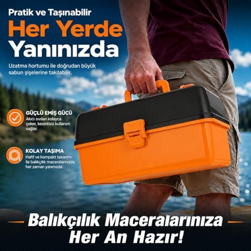 Valkyrie 4 Katlı Profesyonel Balıkçılık Takım Çantası Büyük Boy Olta Kutusu Organizer Premium Saklama Kutusu
