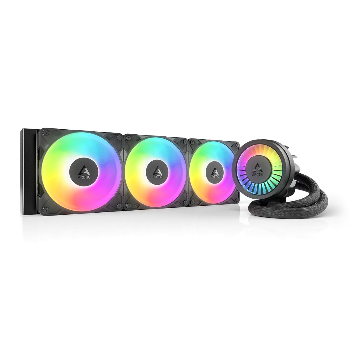 ARCTIC Liquid Freezer III Pro 360 A-RGB - AIO CPU Soğutucu, 3 x 120 mm Su Soğutma, 38 mm Radyatör, P
