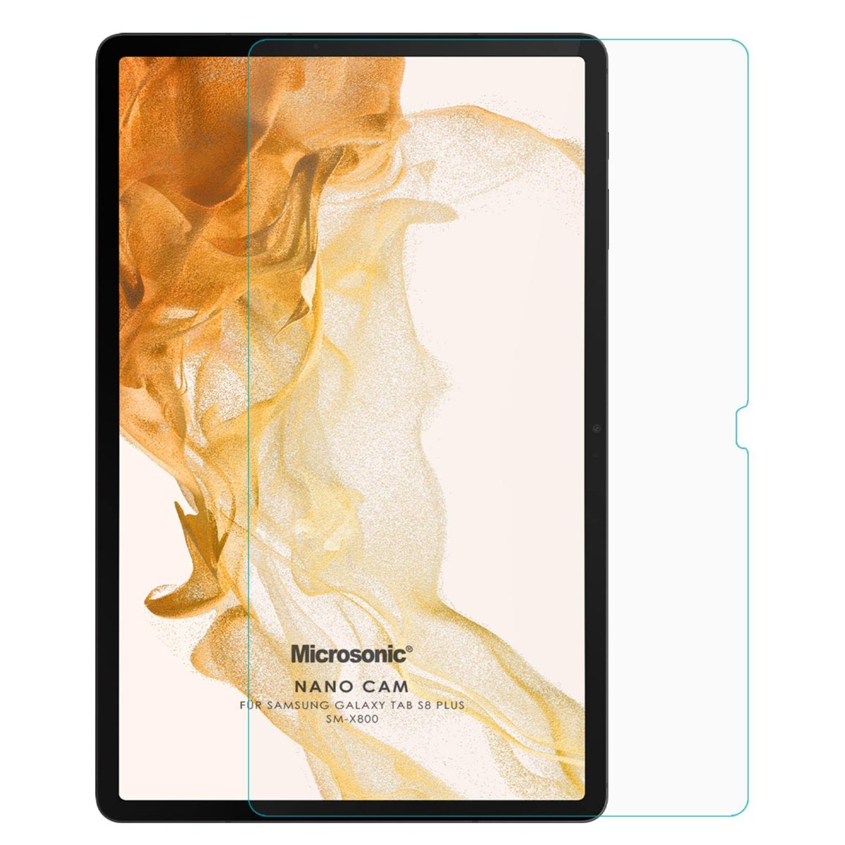 Microsonic Samsung Galaxy Tab S10 Plus X820 Nano Glass Cam Ekran Koruyucu [Galaxy Tab S10 Plus X820