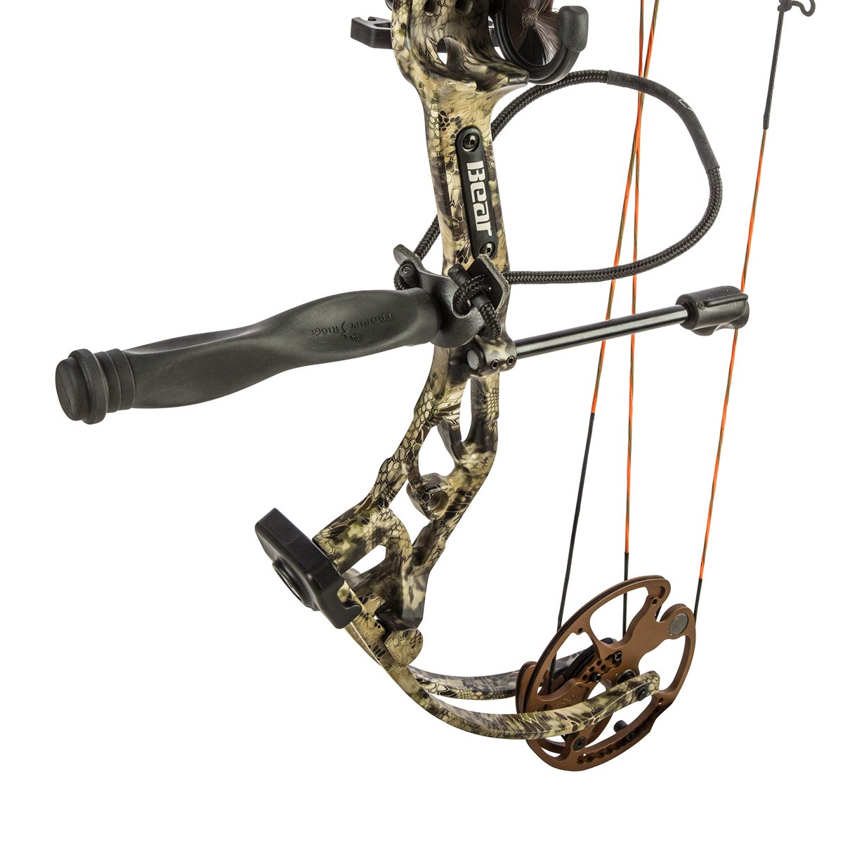 Trophy Ridge Blitz 15,24 cm Okçuluk Yay Sabitleyici, Bilek Askılı ve Deri Montajlı - Gürültü ve Titreşim Sönümleme Kauçuğundan Yapılmıştır, Geliştirilmiş Yay Dengesi, Kolay Kurulum, Sağlam