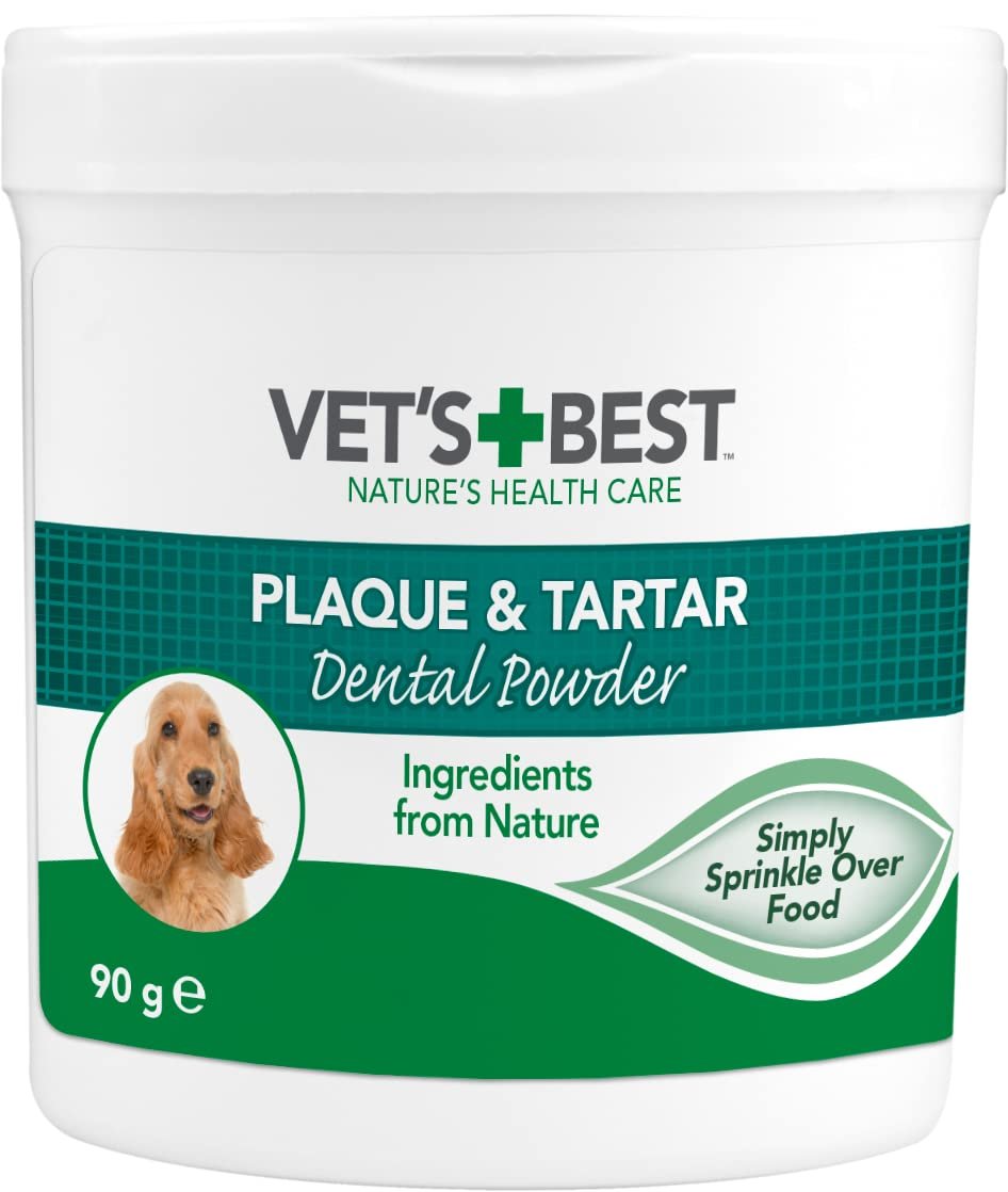 Vet's Best Köpekler için Plak ve Tartar Ağız Bakım Tozu 90gr