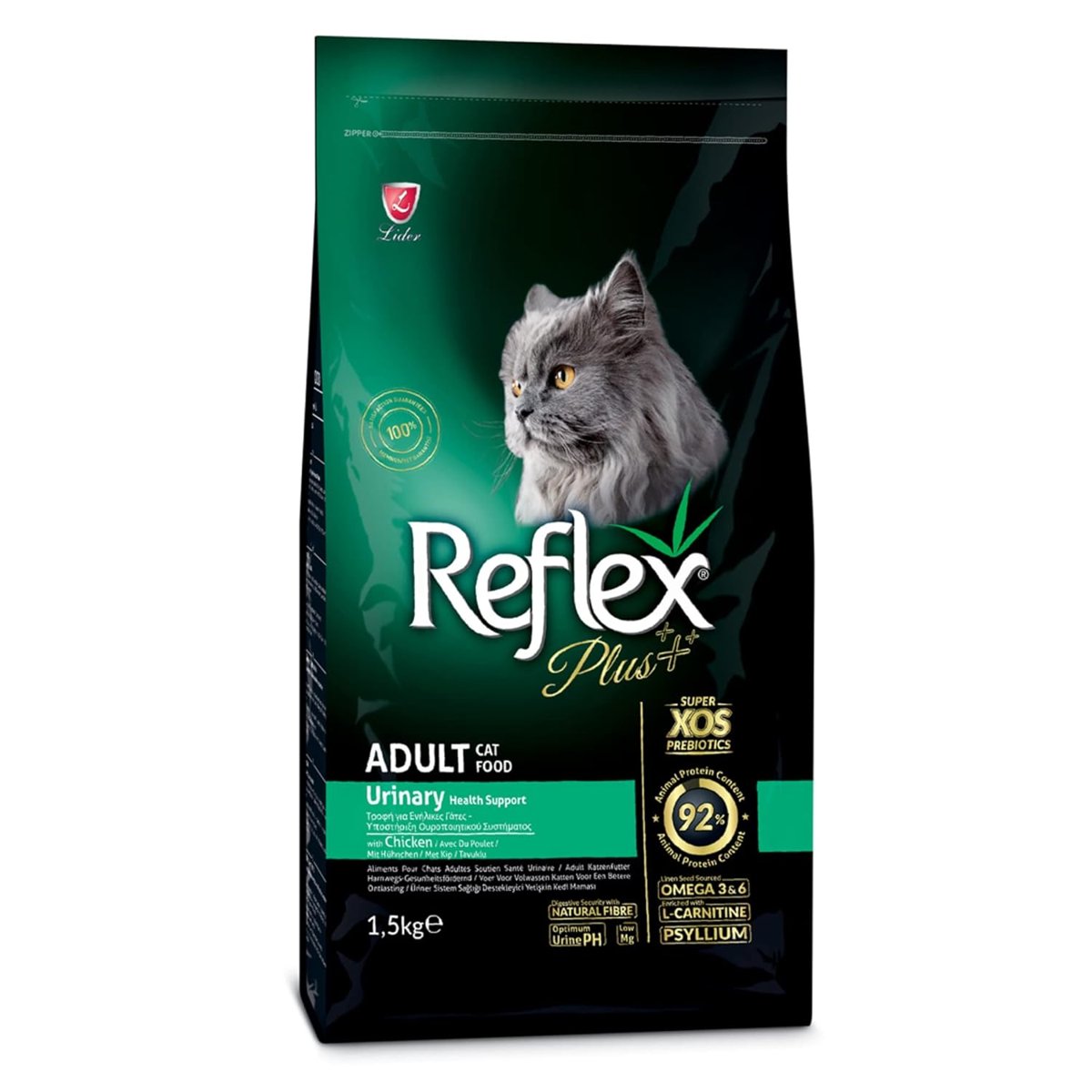 Reflex Plus Urinary Tavuklu Kuru Kedi Maması 1,5 Kg
