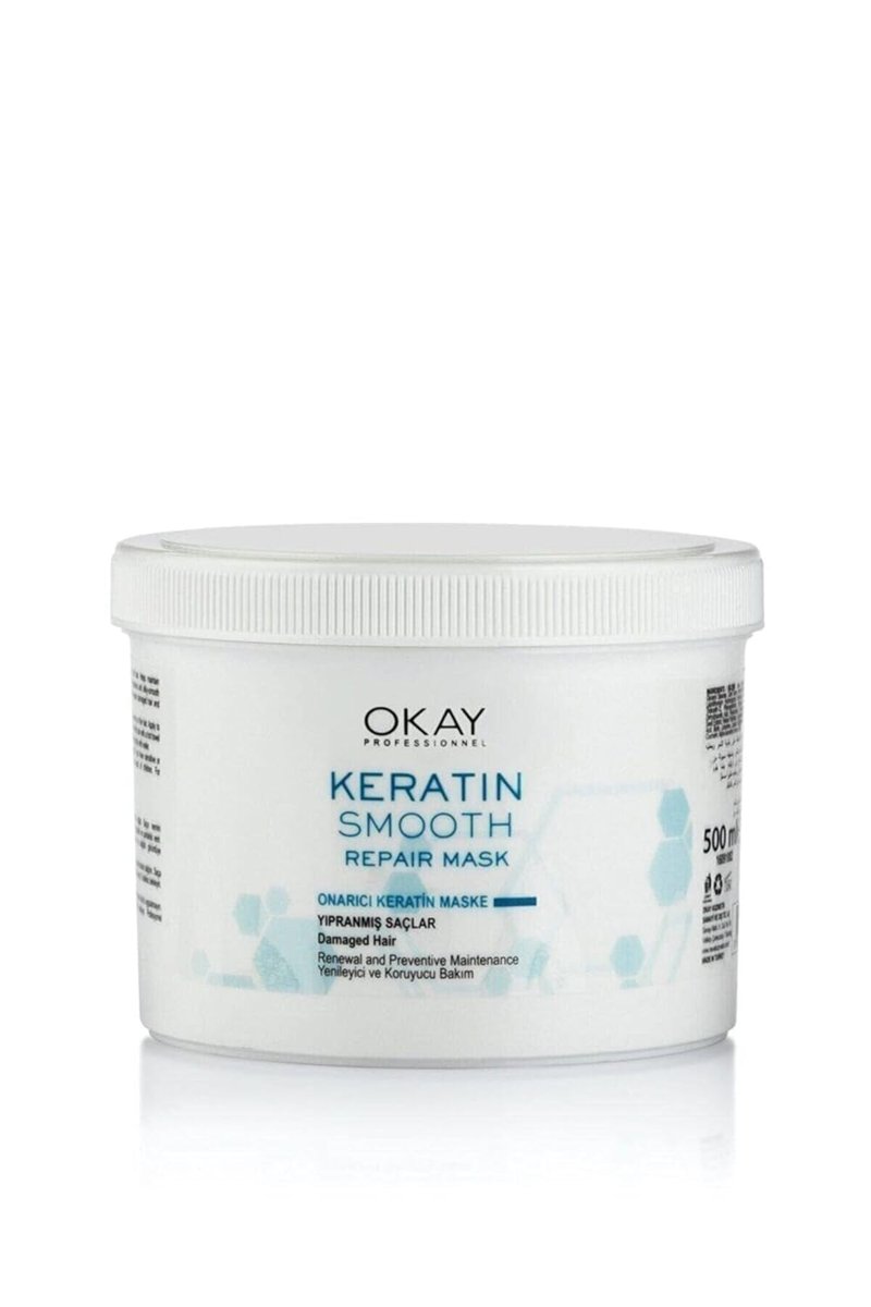 Okay Keratin Smooth Repair Mask 500 Ml.